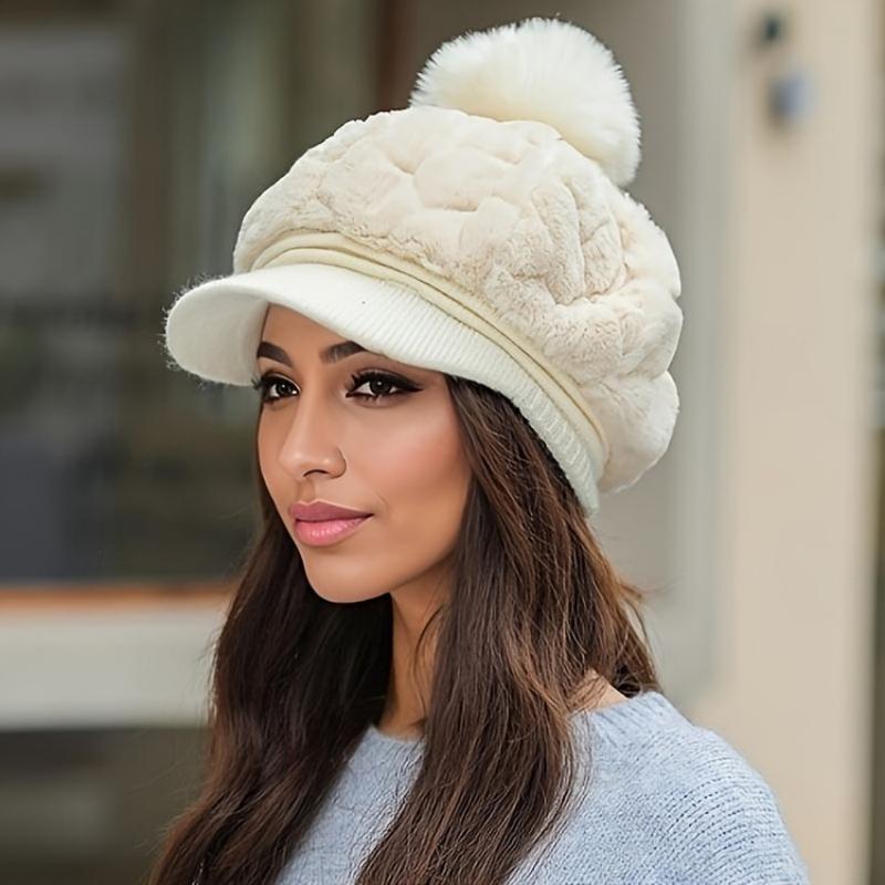 🍂Women's Winter Fashion Warm Short Brim Hat