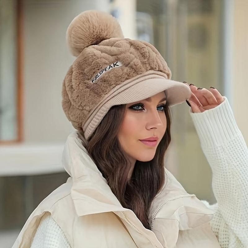 🍂Women's Winter Fashion Warm Short Brim Hat