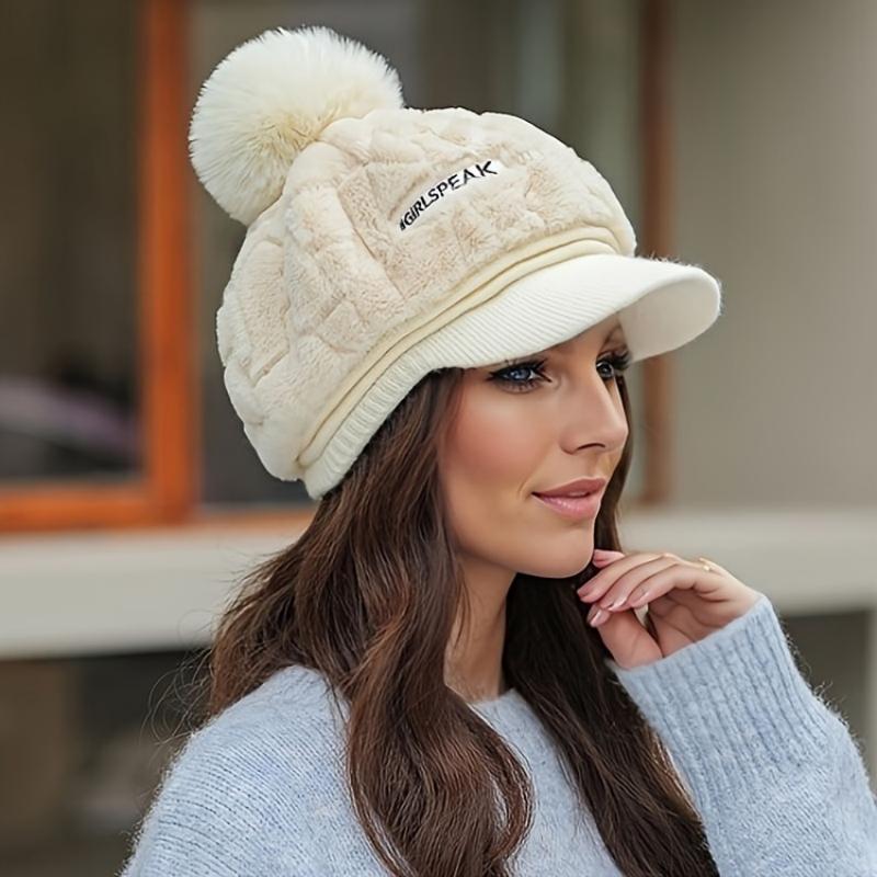 🍂Women's Winter Fashion Warm Short Brim Hat