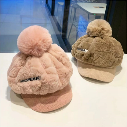 🍂Women's Winter Fashion Warm Short Brim Hat