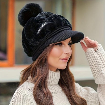 🍂Women's Winter Fashion Warm Short Brim Hat