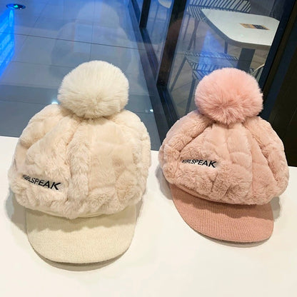 🍂Women's Winter Fashion Warm Short Brim Hat