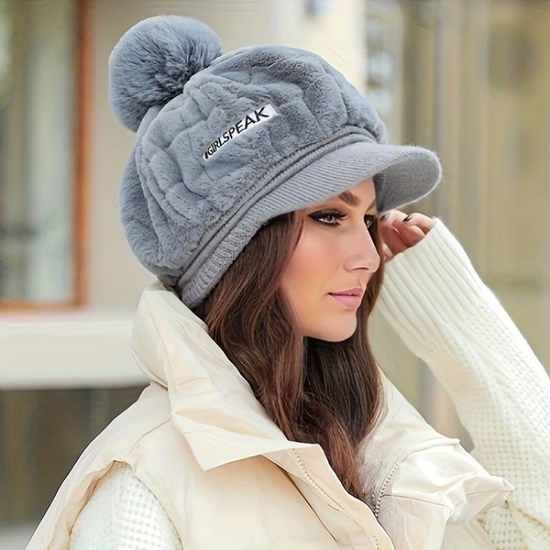 🍂Women's Winter Fashion Warm Short Brim Hat