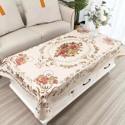 💥Waterproof Oilproof Floral Tablecloth-Stain-Proof & Easy-Clean Design✨