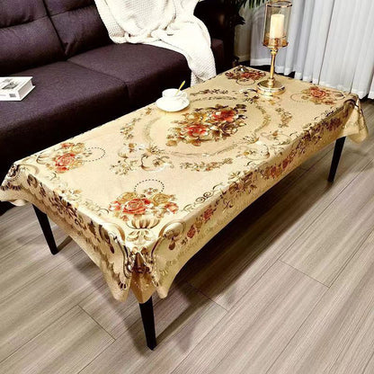 💥Waterproof Oilproof Floral Tablecloth-Stain-Proof & Easy-Clean Design✨