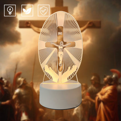 🔥Jesus 3D Night Lamp & Religious Gifts✨