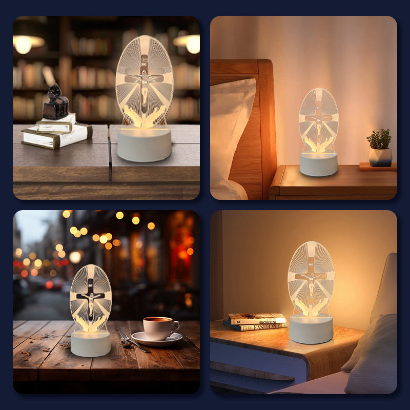 🔥Jesus 3D Night Lamp & Religious Gifts✨
