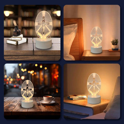 🔥Jesus 3D Night Lamp & Religious Gifts✨
