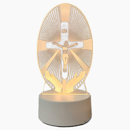 🔥Jesus 3D Night Lamp & Religious Gifts✨