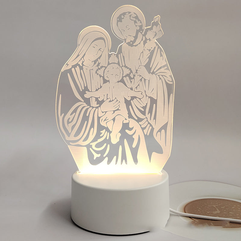 🔥Jesus 3D Night Lamp & Religious Gifts✨