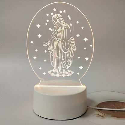 🔥Jesus 3D Night Lamp & Religious Gifts✨