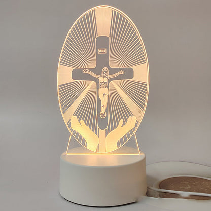 🔥Jesus 3D Night Lamp & Religious Gifts✨