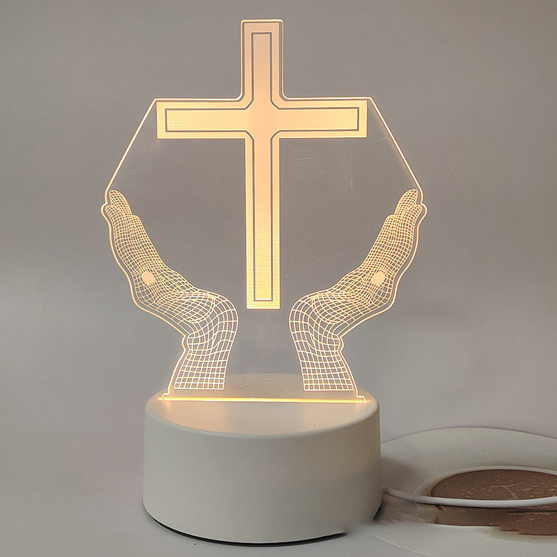 🔥Jesus 3D Night Lamp & Religious Gifts✨
