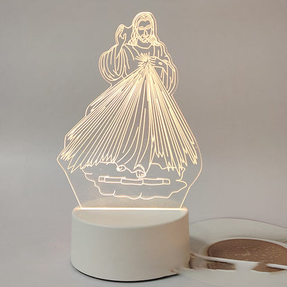🔥Jesus 3D Night Lamp & Religious Gifts✨