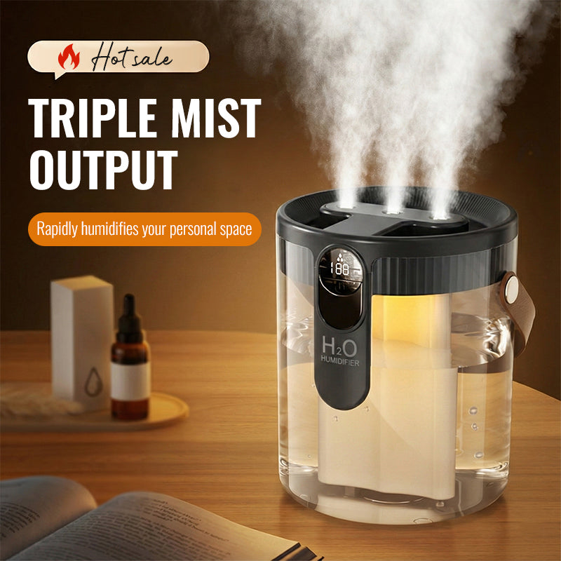 💦Portable Cordless Humidifier with Night Light