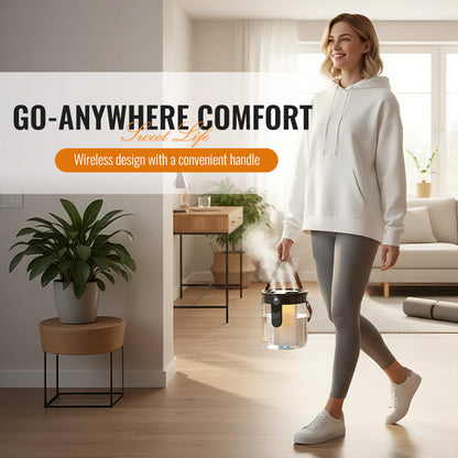 💦Portable Cordless Humidifier with Night Light