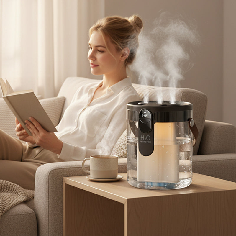 💦Portable Cordless Humidifier with Night Light