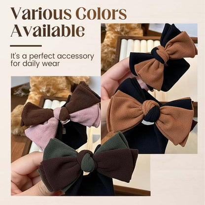 Elegant Elastic Bow Hair Tie