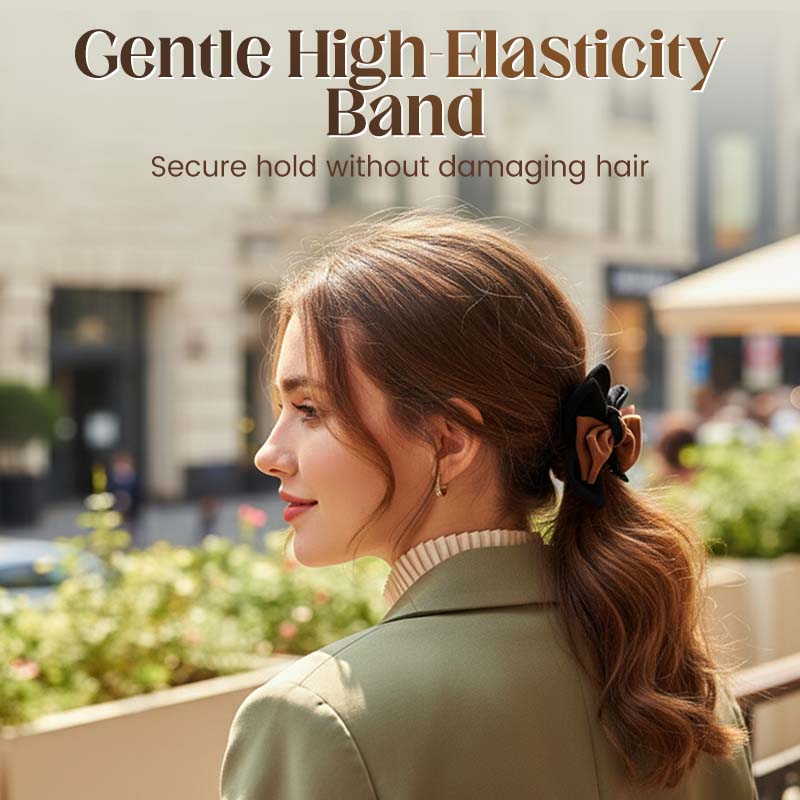 Elegant Elastic Bow Hair Tie