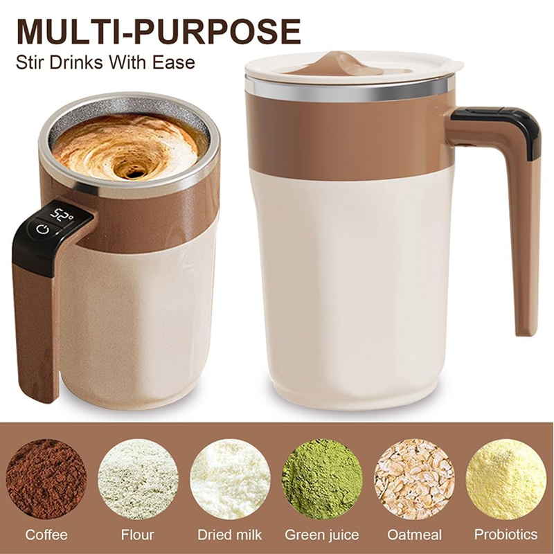 ☕400ML Smart Self Stirring Coffee Mug