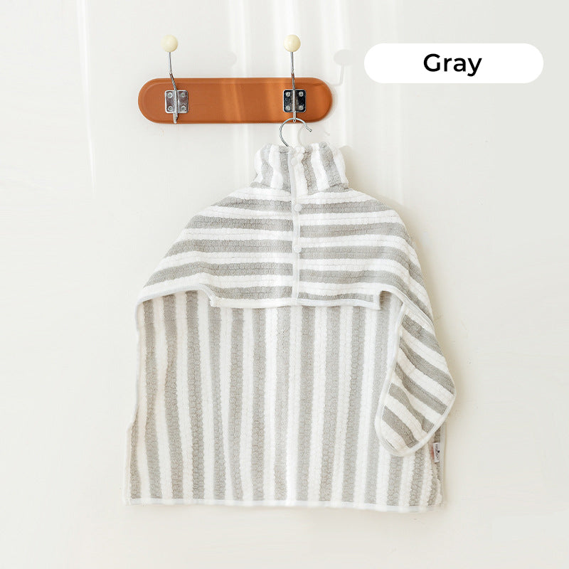 Soft Absorbent and Quick-Drying Dog Bathrobe