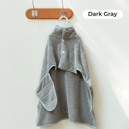 Soft Absorbent and Quick-Drying Dog Bathrobe