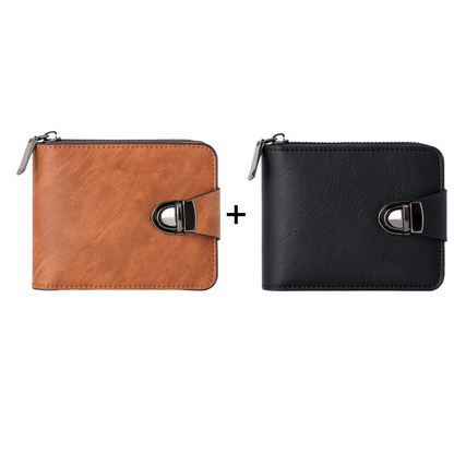 🍂Men's Vintage Compact Zipper Wallet