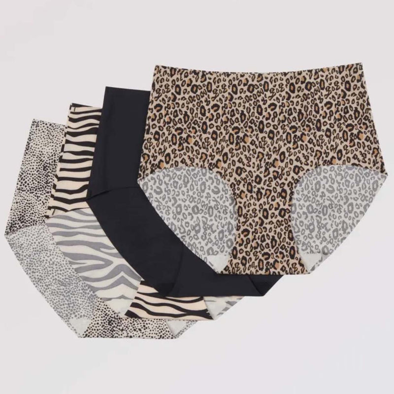 👙Women's Seamless High Waisted Animal Print Underwear