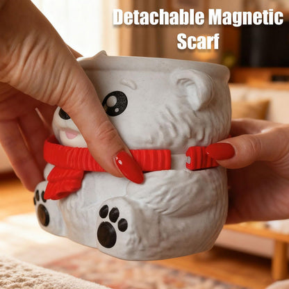 3D-Printed Bear Ice Cream Pint Holder