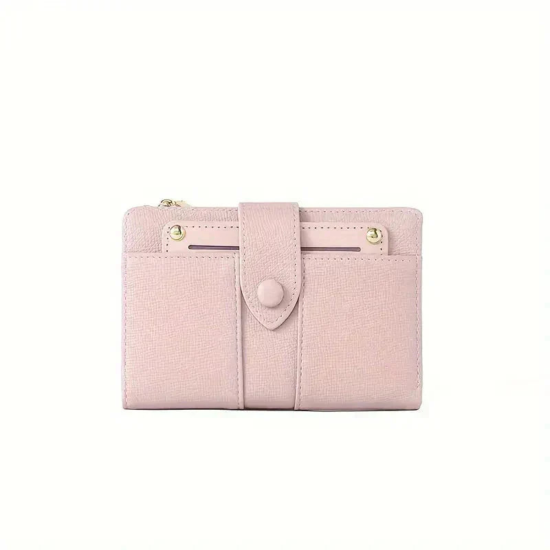 🔥Exclusive 2026 Luxury Sale✨ Women's Premium Leather Bifold Wallet (🩷Special Gift🩷Free)