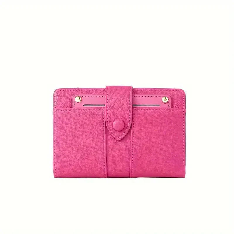🔥Exclusive 2026 Luxury Sale✨ Women's Premium Leather Bifold Wallet (🩷Special Gift🩷Free)