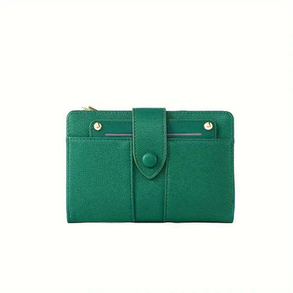 🔥Exclusive 2026 Luxury Sale✨ Women's Premium Leather Bifold Wallet (🩷Special Gift🩷Free)