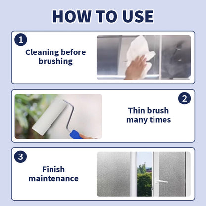 Water-Based Transparent Frosted Glass Paint