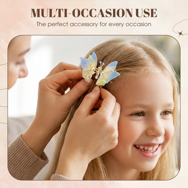 🎀Moving Butterfly Hair Clips for Girls🦋