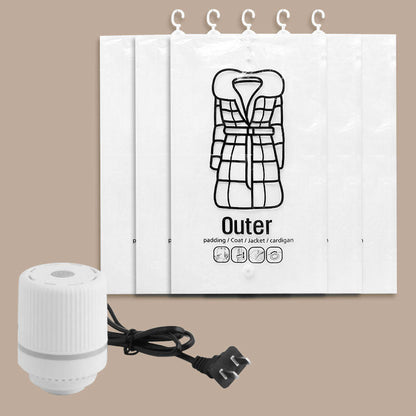 ⏳LAST DAY SALE 50% OFF!!！🔥Hanging Vacuum Storage Bags
