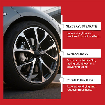 Wheel Shine Balm with Sponge Applicator