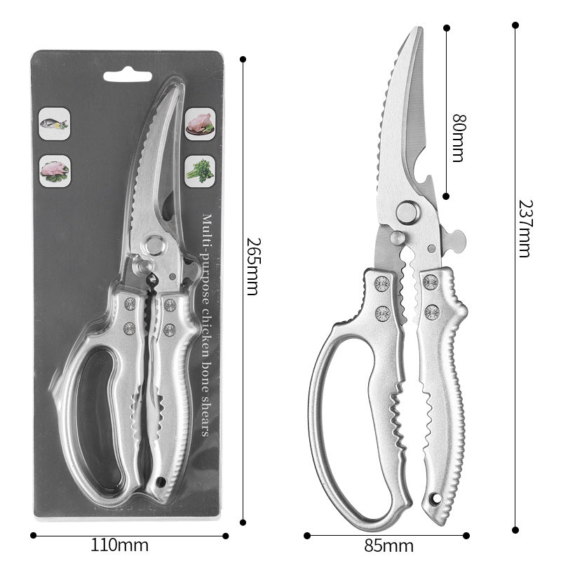 🥳2026 HOT SALE✂️ Multifunctional Heavy Duty Poultry Shears – Razor-Sharp, 6-in-1 & Industrial-Grade 🔪