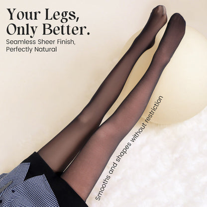 Women's Control Top Thickness Stockings Pantyhose