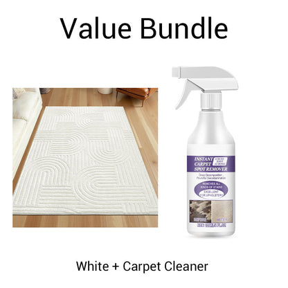 🛋️ HOT SALE! ⚡ Soft Arch Pattern Area Rug – Ultra Soft & Fluffy, Modern Arch Design, Non-Slip Bottom, Washable & Ideal for Living Room Bedroom ✨