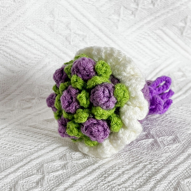🌸Mini Crochet Floral Bouquet Keychain