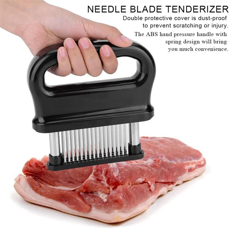 📢📢50% OFF !!🎉Meat Tenderizer with 48 Stainless Steel Blades