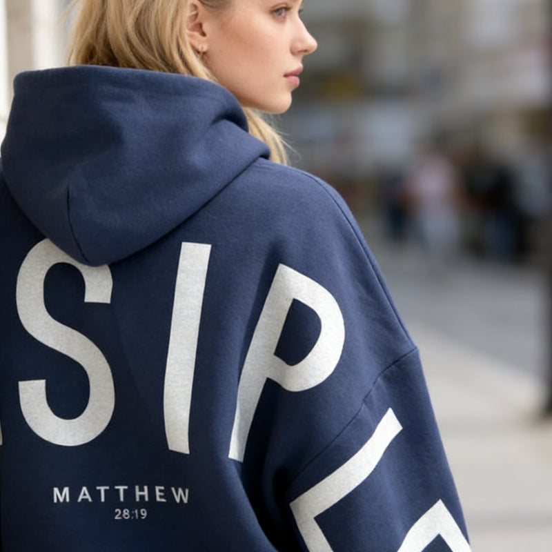 Unisex Faith-Inspired Oversized Hoodie
