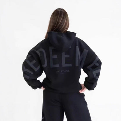 Unisex Faith-Inspired Oversized Hoodie