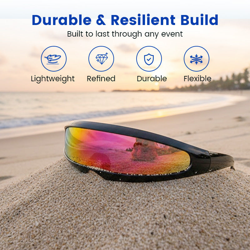 💕 2026 Minimalist Design | Lightweight Shield Sunglasses👓 | Full Protection, Bold Look 🛡️【LIMITED OFFER】