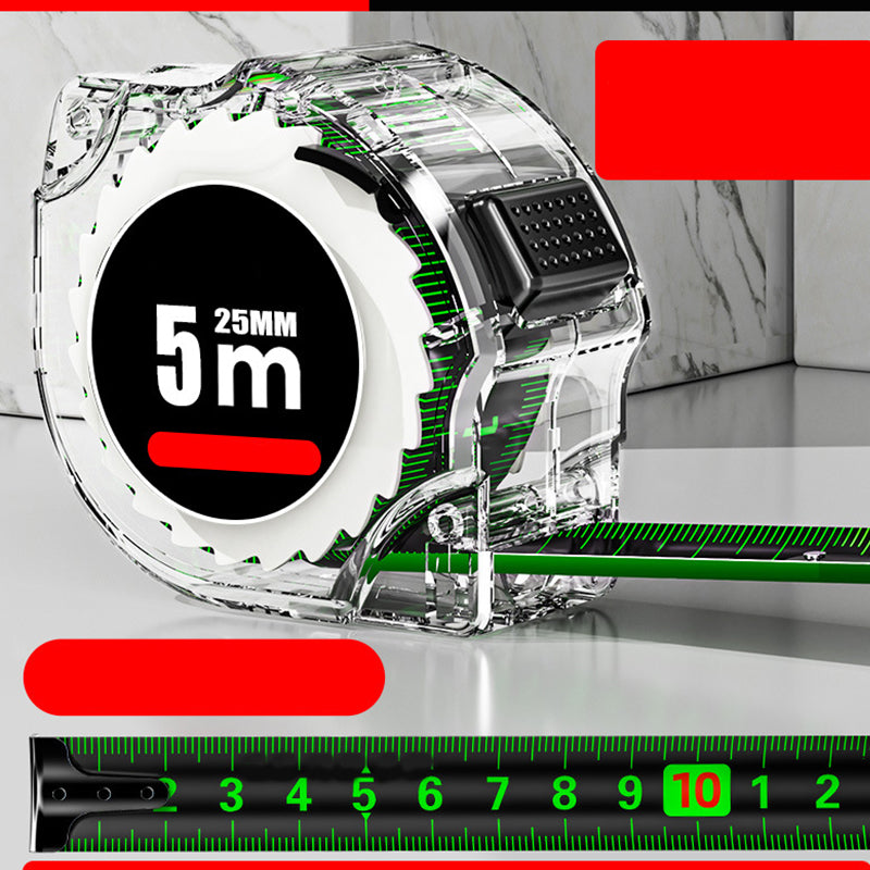 High-Precision Fluorescent Tape Measure