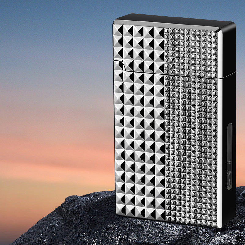 Smart Voice-Activated Metal Lighter with 4 Ignition Modes