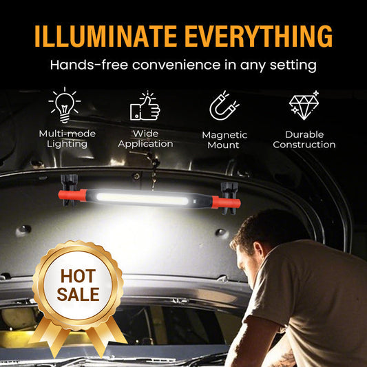 📢 Limited-time 49% off offer! 💡 4-in-1 Rechargeable Work Light – Hands-Free, Anywhere