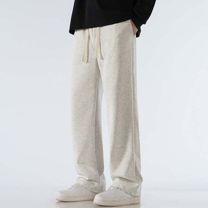 Men's Casual Loose Straight Leg Drawstring Pants