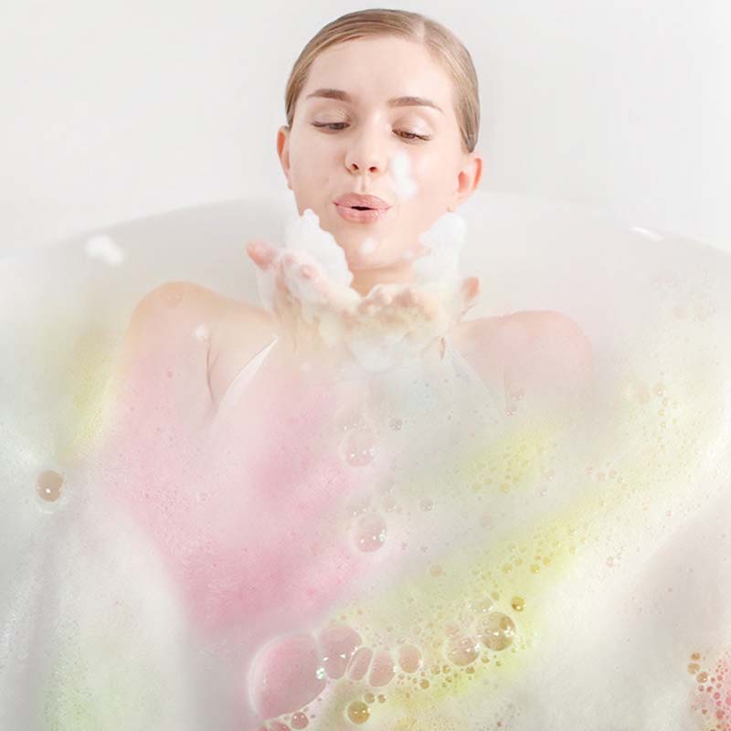 Fun-Shaped Colorful Bath Bomb