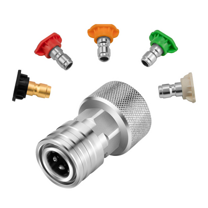 3/4" GHT Female to 1/4" Quick Connect Coupler